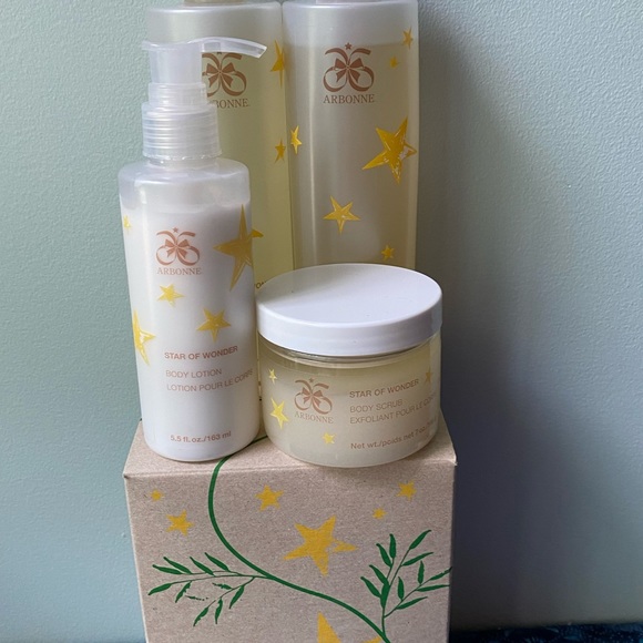 Arbonne Star of Wonder Fig Blossom Spa Gift Set Brand New Sealed Retired - Picture 12 of 15